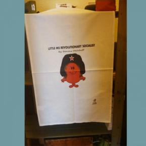 Little Ms Revolutionary Socialist Tea Towel